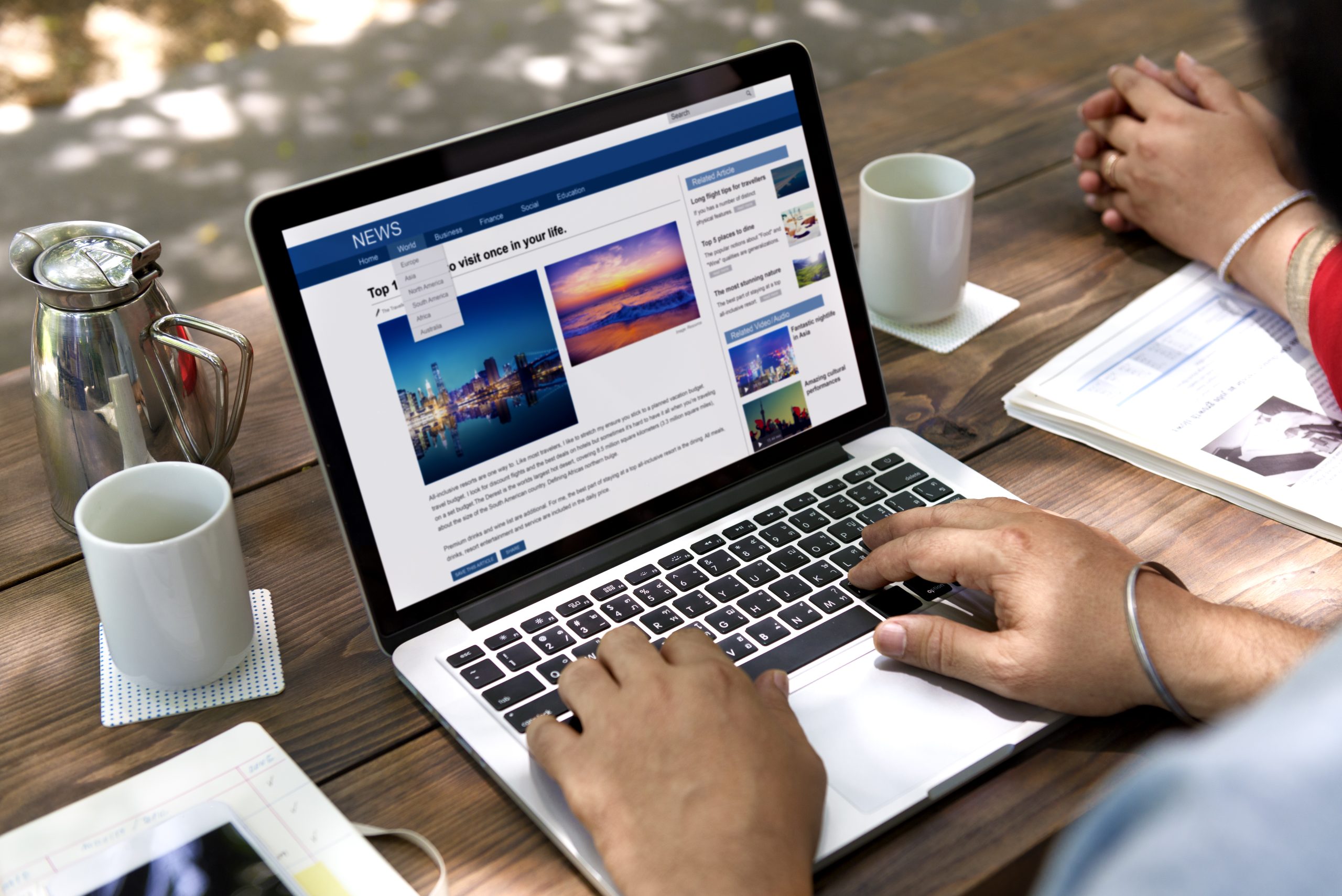 Puede una web tener un blog